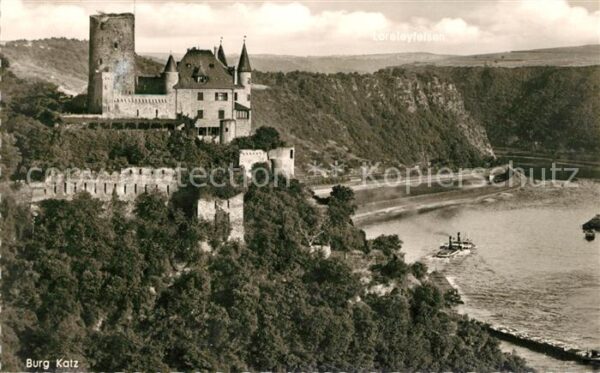 St Goarshausen Burg Katz