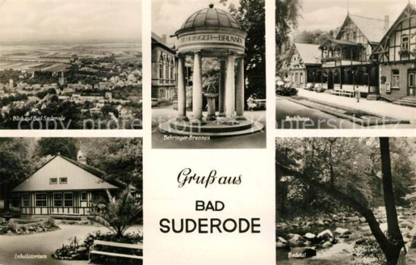 Bad Suderode Behringer-Brunnen Badehaus Inhalatorium