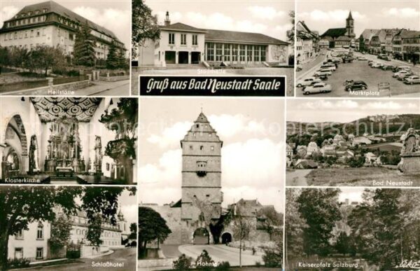 Bad Neustadt Stadthalle Heilstätte Schlosshotel Klos
