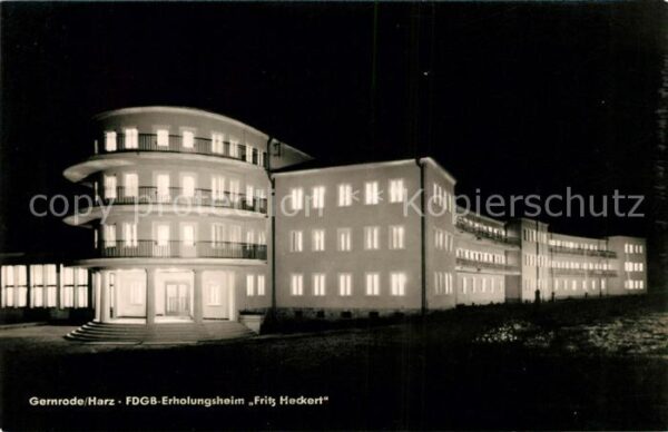 Gernrode Harz Erholungsheim Fritz Heckert