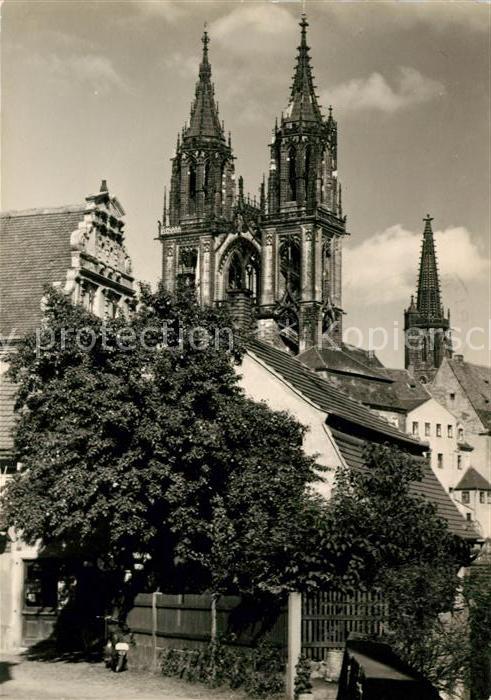 Meissen Elbe Sachsen Dom