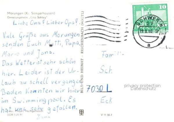 Morungen Genesungsheim Otto Schlag – Bild 2
