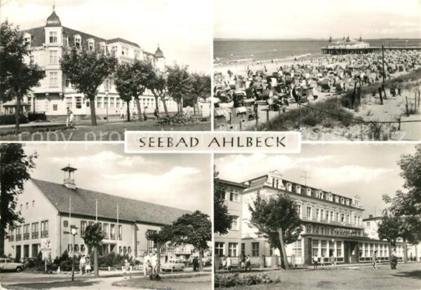 Ahlbeck Ostseebad Heim Bernhard Göring Heim Haus der Erho