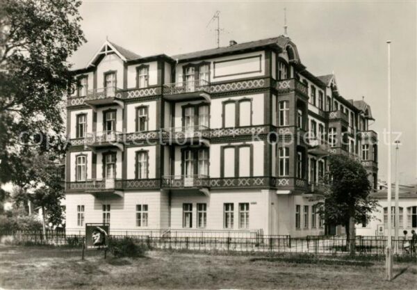 Ahlbeck Ostseebad Erholungsheim Kurt Bürger