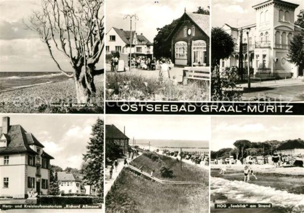Graal-Mueritz Ostseebad Wald-Hotel Herz- und Kreislaufsanatoriu