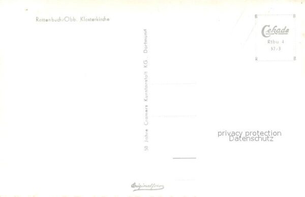 Rottenbuch Oberbayern Klosterkirche Inneres – Bild 2