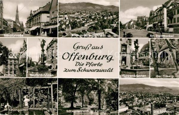 Offenburg Hauptstr Stadtblick Am Stadtbuckel Rath
