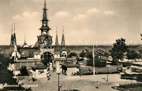 Heringsdorf Ostseebad Usedom Teilansicht