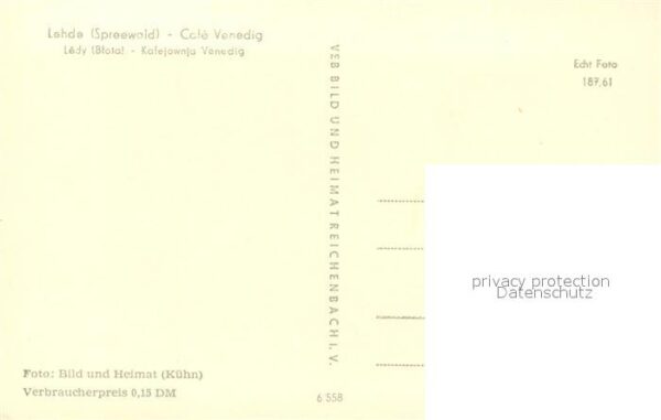 Lehde Cafe Venedig Bootspartie – Bild 2