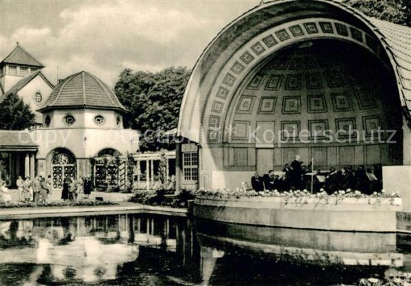 Bad Nauheim Trinkkuranlage mit Musikpavillon