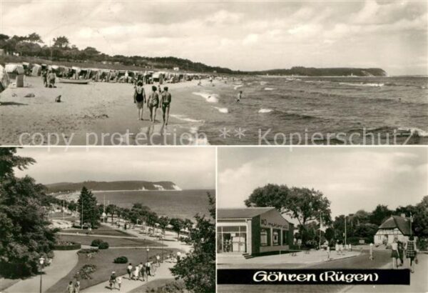 Goehren Ruegen Strand Promenade HO Rationell