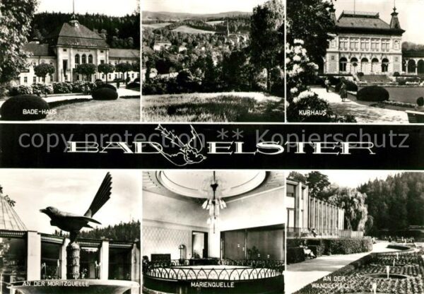 Bad Elster Badehaus Kurhaus Moritzquelle Marienque