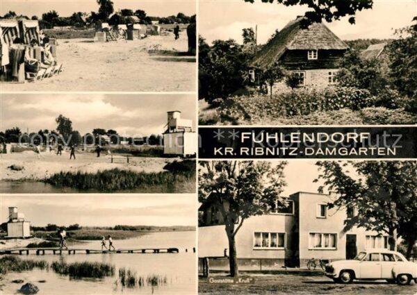 Fuhlendorf Darss Strandpartien Teilansichten