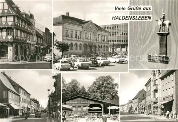 Haldensleben Orts und Teilansichten Rathaus