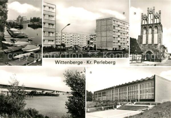 Wittenberge Prignitz Hafen Perleberger Strasse Steintor Elbb