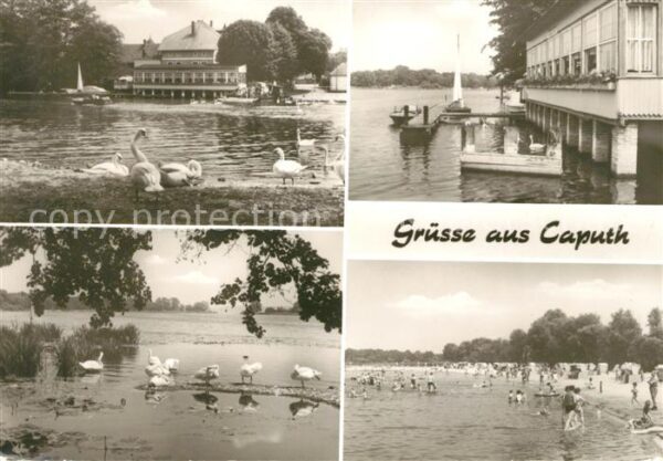 Caputh Gaststätte Fährhaus Seebad