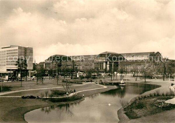 Leipzig Hauptbahnhof und Hotel Stadt Leipzig