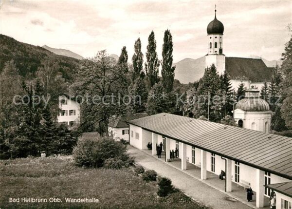 Heilbrunn Bad Wandelhalle