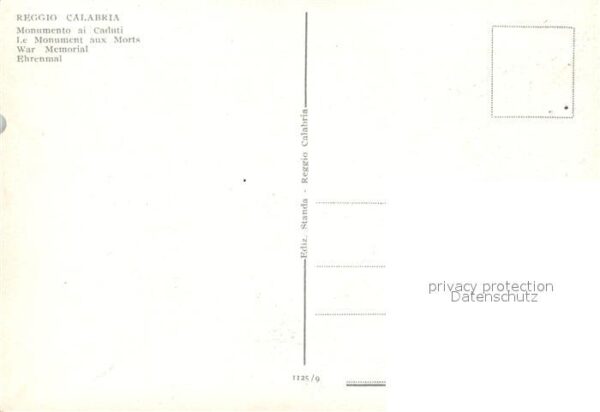 Reggio Calabria Ehrenmal – Bild 2