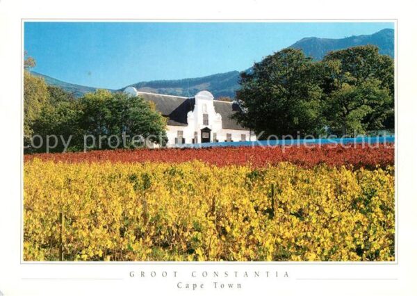 Cape Town Kaapstad Kapstadt Groot Constantia
