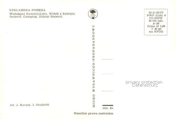 Szklarska Poreba Wasserfall Pnoramen Camping – Bild 2