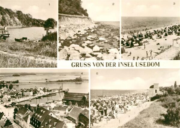 Insel Usedom Strand Bansin Ückeritz Kölpinsee Wolgas