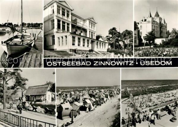 Zinnowitz Ostseebad Ferienheim IG Wismut Reisebüro DDR