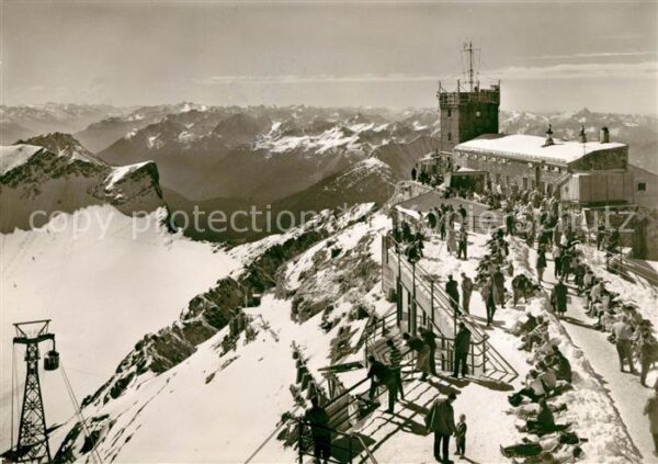 Zugspitze Zugspitz Westgipfel Aussichtsterrasse Z