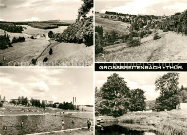 Grossbreitenbach Thueringen Wiegandsmühle Grundbachtal Bad Grundsmü