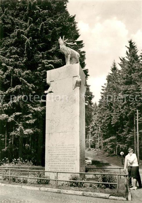 Frauenwald Thueringen Monument