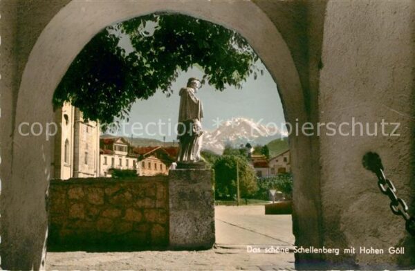 Berchtesgaden Das schöne Schellenberg mit Hohem Göll