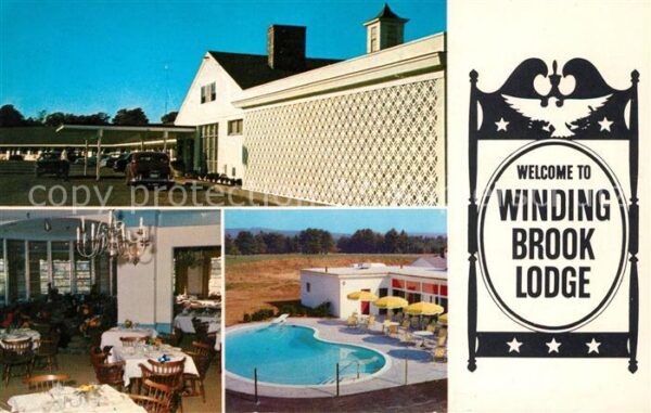 Keene New Hampshire Winding Brook Lodge Gastraum Swimmingpo