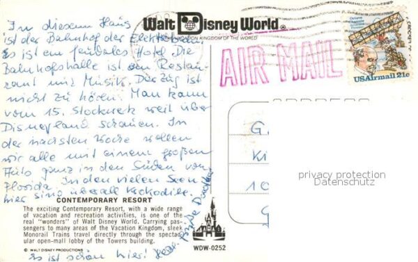 Disney World Hotel mit Magnetbahn – Bild 2