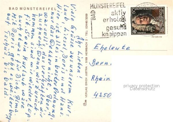 Bad Muenstereifel Stadtmauer Türme Panorama – Bild 2