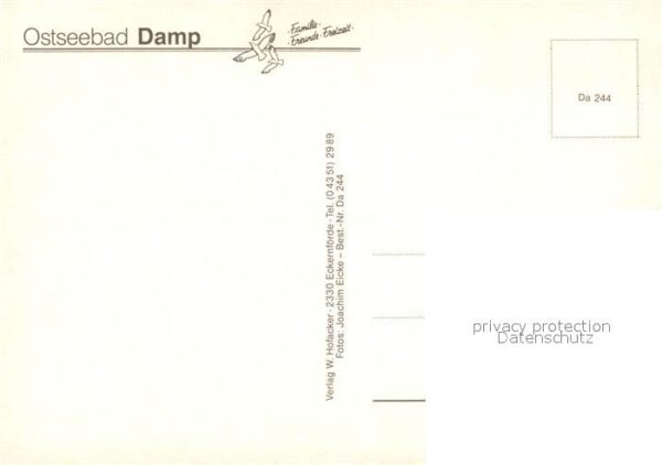 Damp Strand Hafen Segeln Reiten Panorama – Bild 2