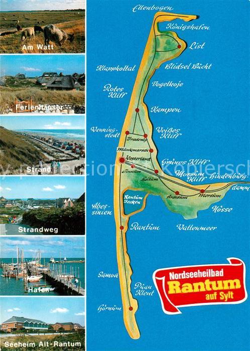 Rantum Sylt Am Watt Ferienhäuser Strand Hafen Seehe
