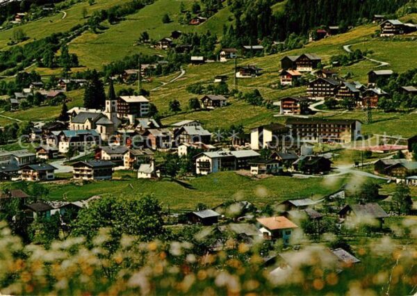Gaschurn Vorarlberg Fliegeraufnahme