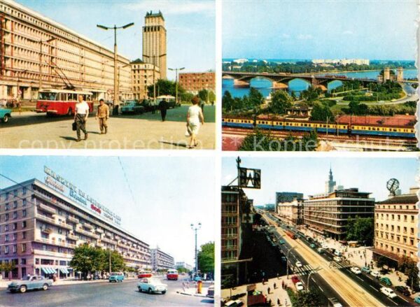 Warszawa Plac Powstaricow Swietokrzyska Most Pon