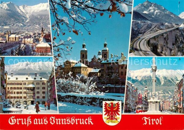 Innsbruck Nordkette Dom zu St Jakob Europabrücke