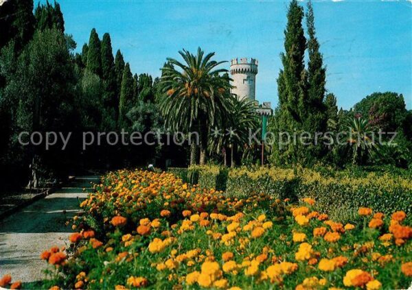 Rhodos Rhodes Aegaeis Blumengarten