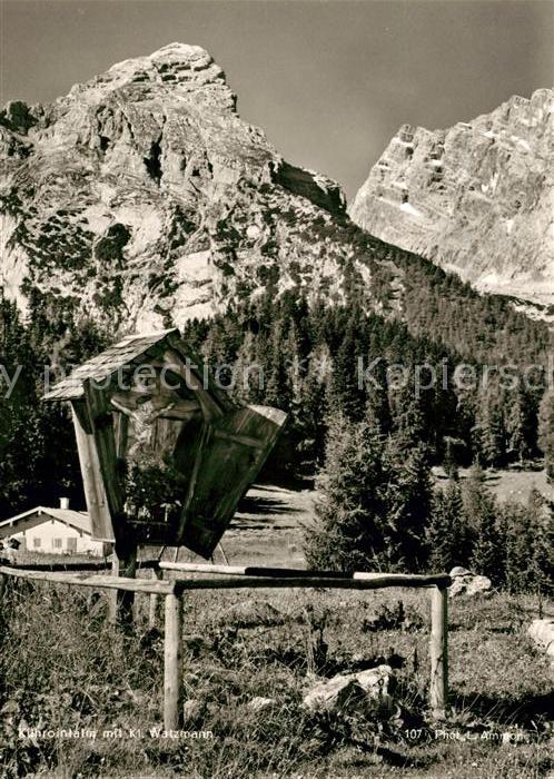 Berchtesgaden Kührointalm mit Kl Watzmann
