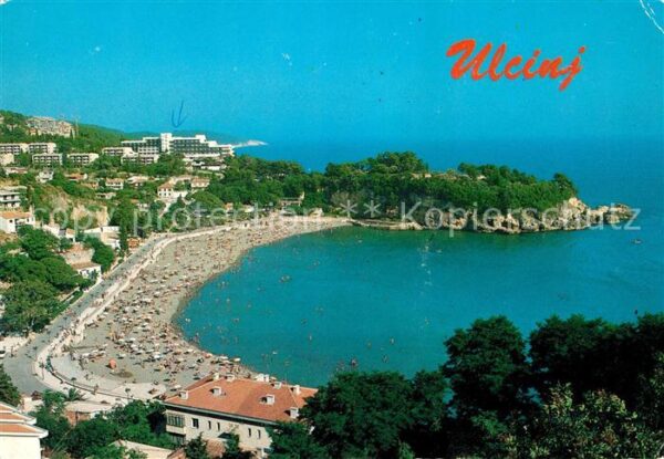 Ulcinj Fliegeraufnahme