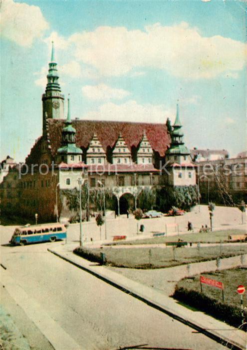 Brzeg Brieg Schlesien Renesansowy ratusz