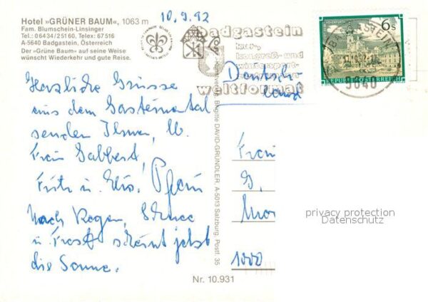 Badgastein Hoteldorf Grüner Baum – Bild 2