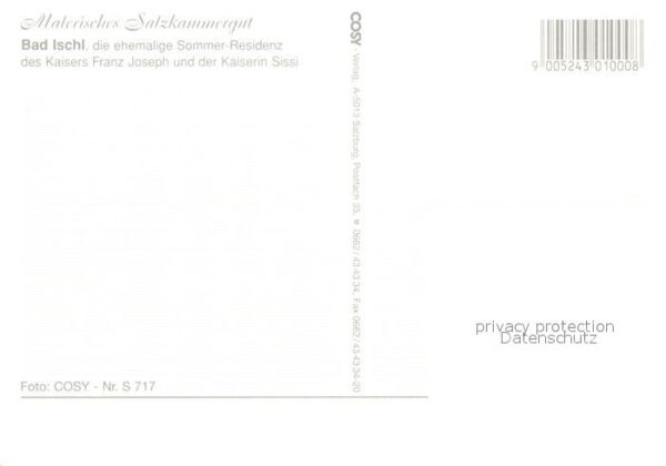 Bad Ischl Salzkammergut Fliegeraufnahme – Bild 2