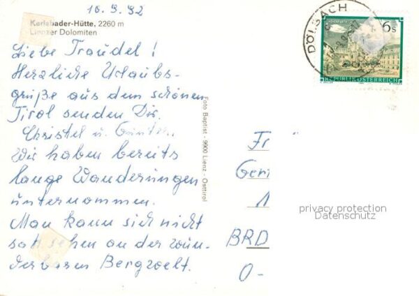 Karlsbader Huette Dolomiten – Bild 2
