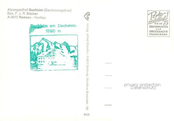 Hachau Ramsau Alpengasthof Bachlalm – Bild 2