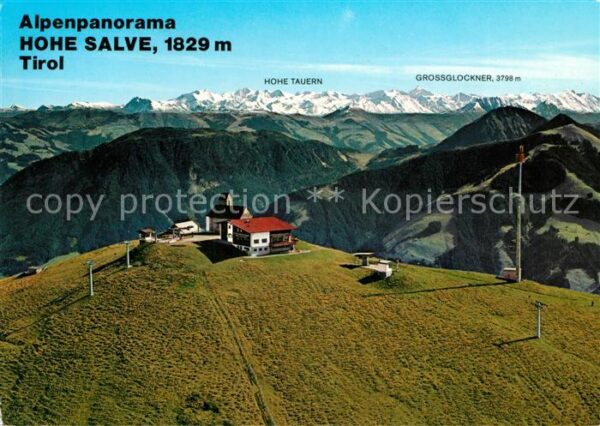 Hohe Salve Alpenpanorama