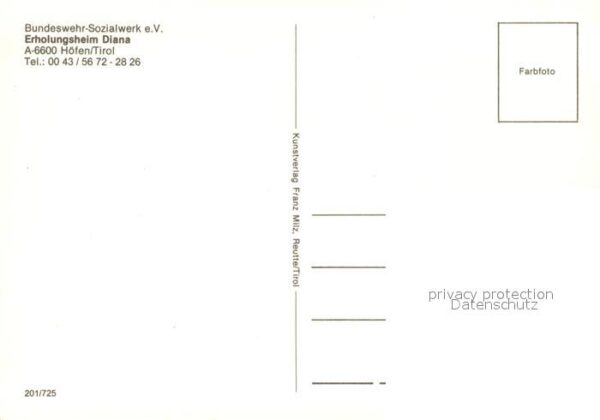 Hoefen Tirol Erholungsheim Diana – Bild 2