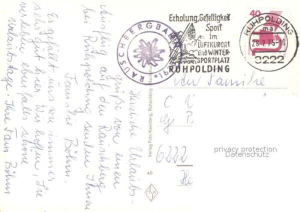 Ruhpolding Panoramen Marktplatz Seilbahn Trachtenk – Bild 2
